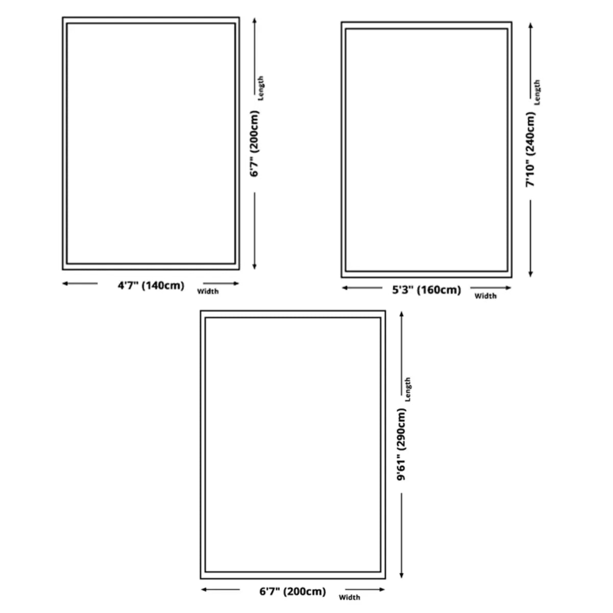 Minimalist Rectangular Striped Beige Anti-Slip Area Rug