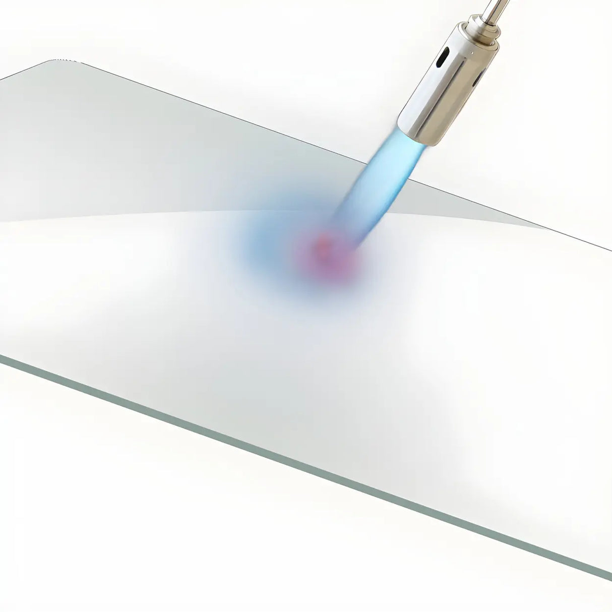 Minimalist Round Glass Black Scratch Resistant Dining Table Image - 10