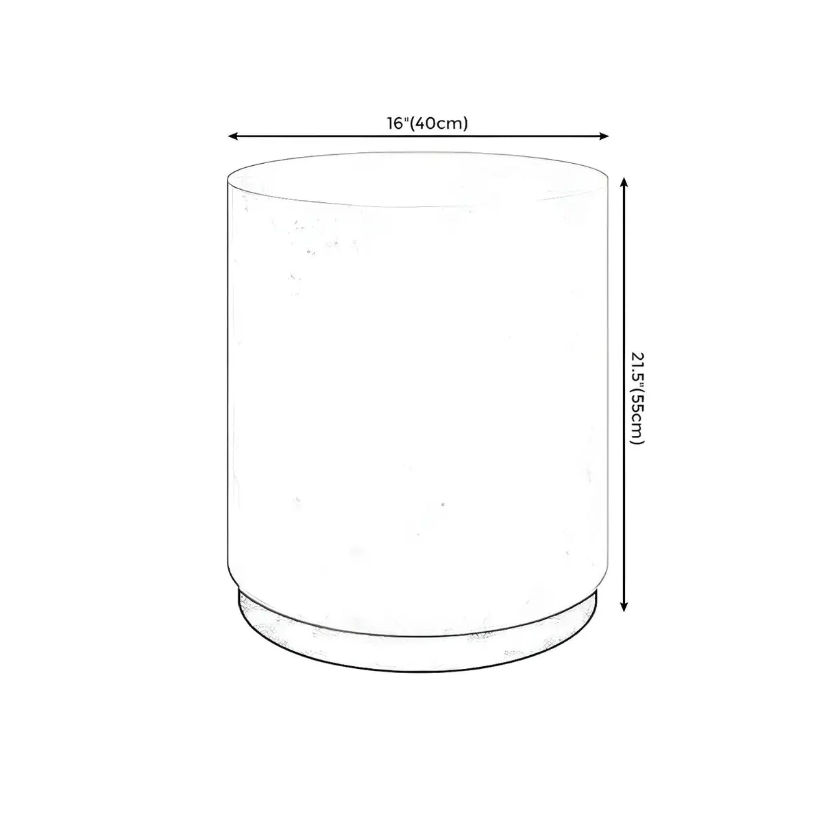 Minimalist Round Wood Top Metal Base Coffee Table Image - 21