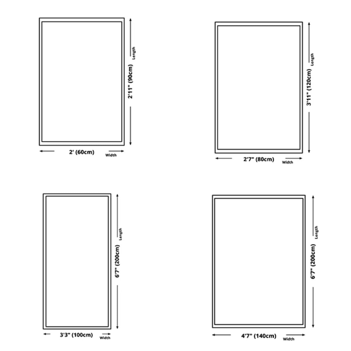 Minimalist Striped Pattern Vinyl Apricot Area Rug