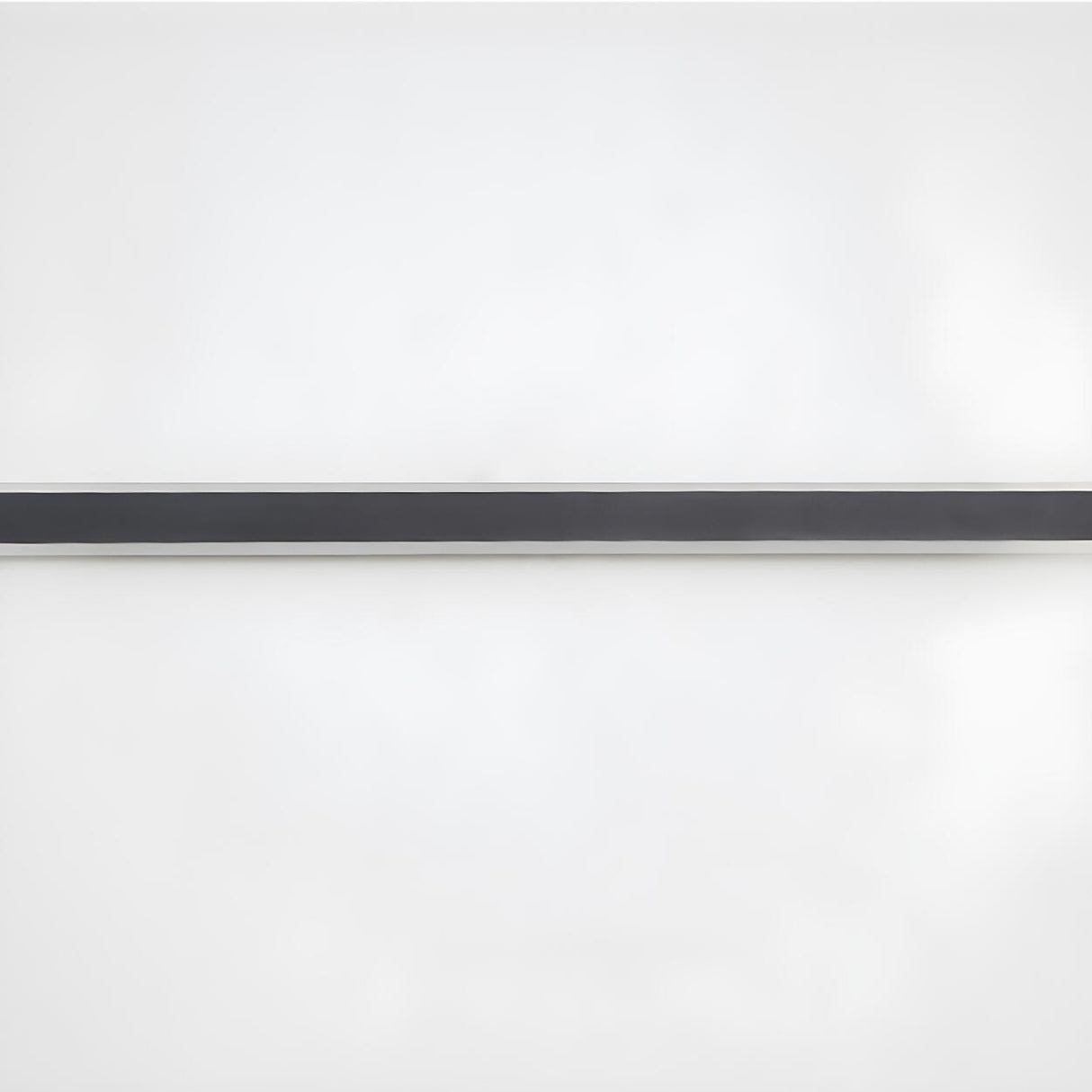 Minimalist White Metal Long Linear LED Wall Sconce Image - 10