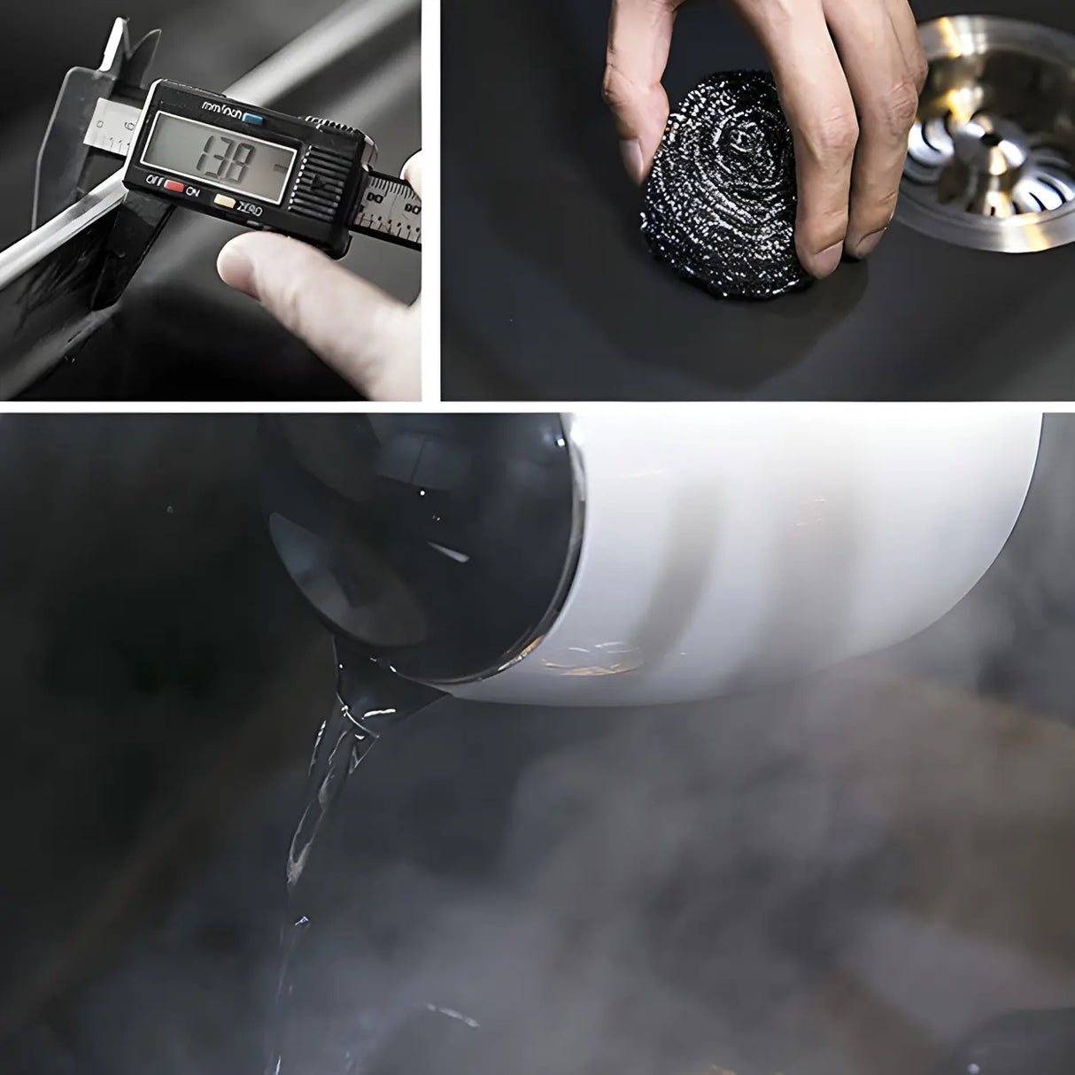 Minimalist White Square Sink for Kitchen Space Image - 22