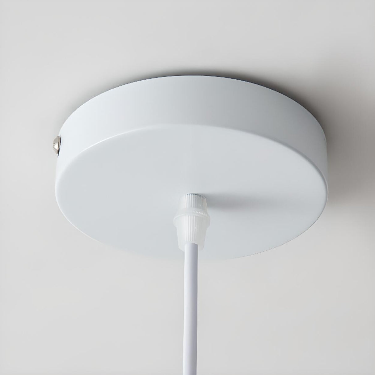 Modern 2 Tiers Adjustable Height White Wave Chandelier Image - 14