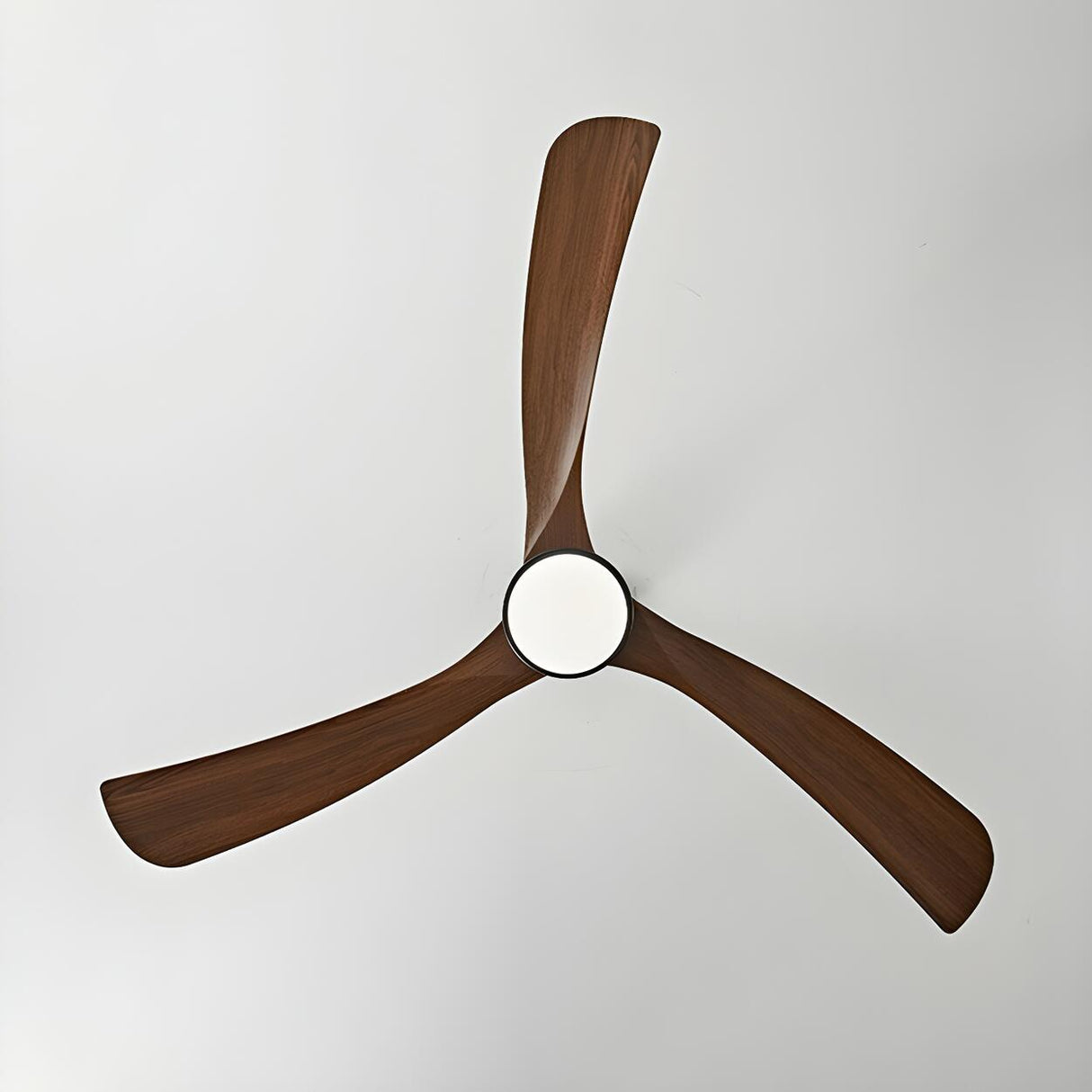 Modern 3 Blade Propeller Ceiling Fan with LED Light Image - 10