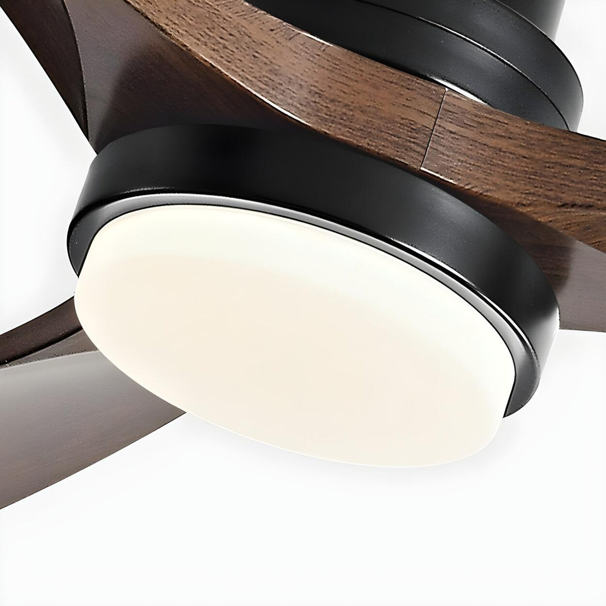 Modern 3 Blade Propeller Ceiling Fan with LED Light Image - 8