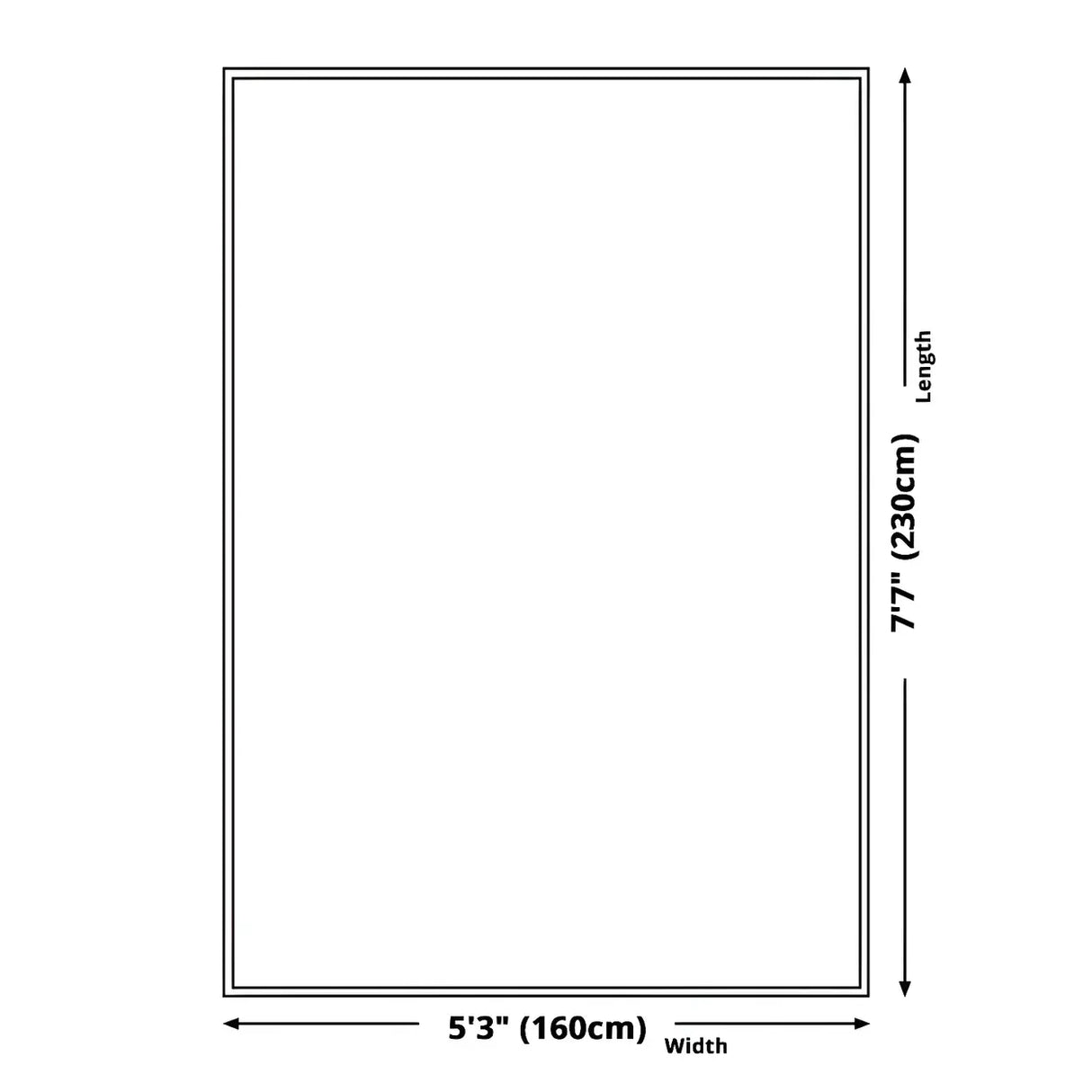 Modern Abstract Polyester Green Rectangle Area Rug Image - 4