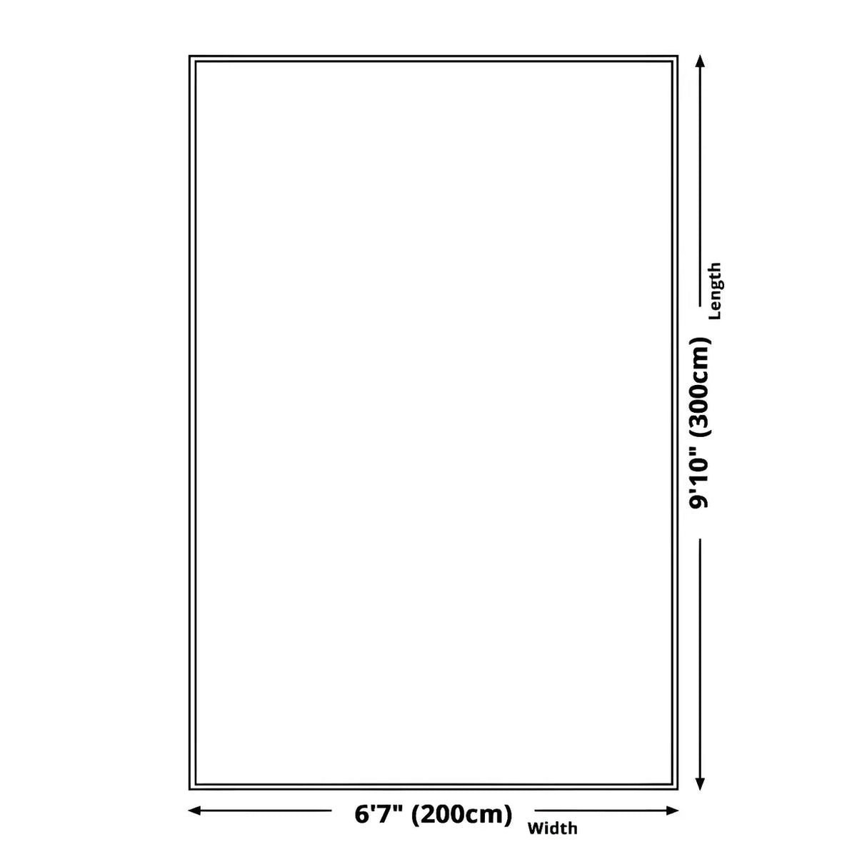 Modern Abstract Polyester Green Rectangle Area Rug