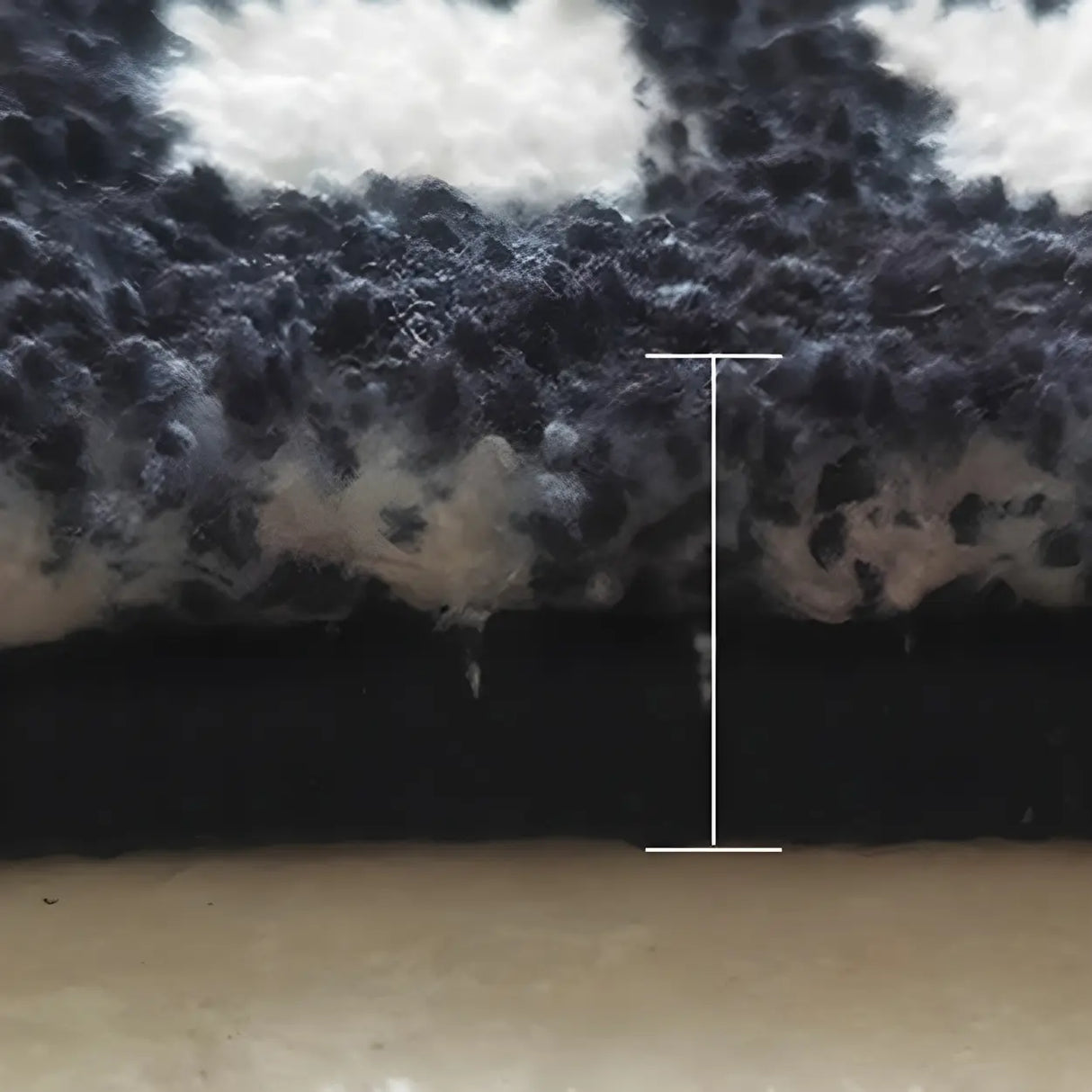 Modern Abstract Polyester Living Room Multicolor Rug Image - 8