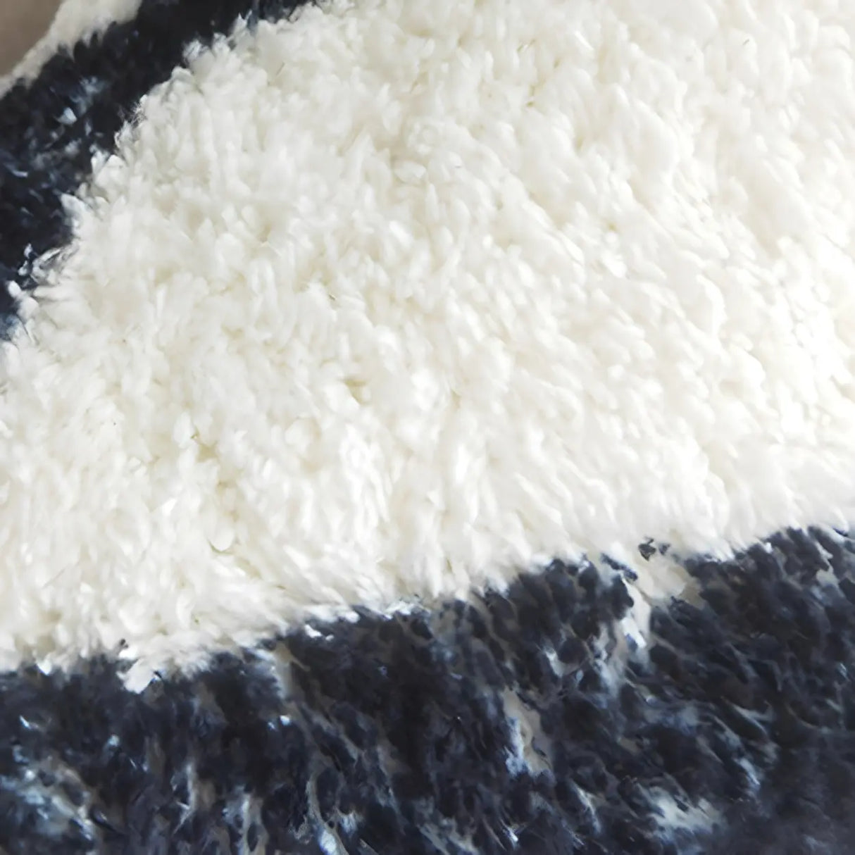 Modern Abstract Polyester Living Room Multicolor Rug Image - 9