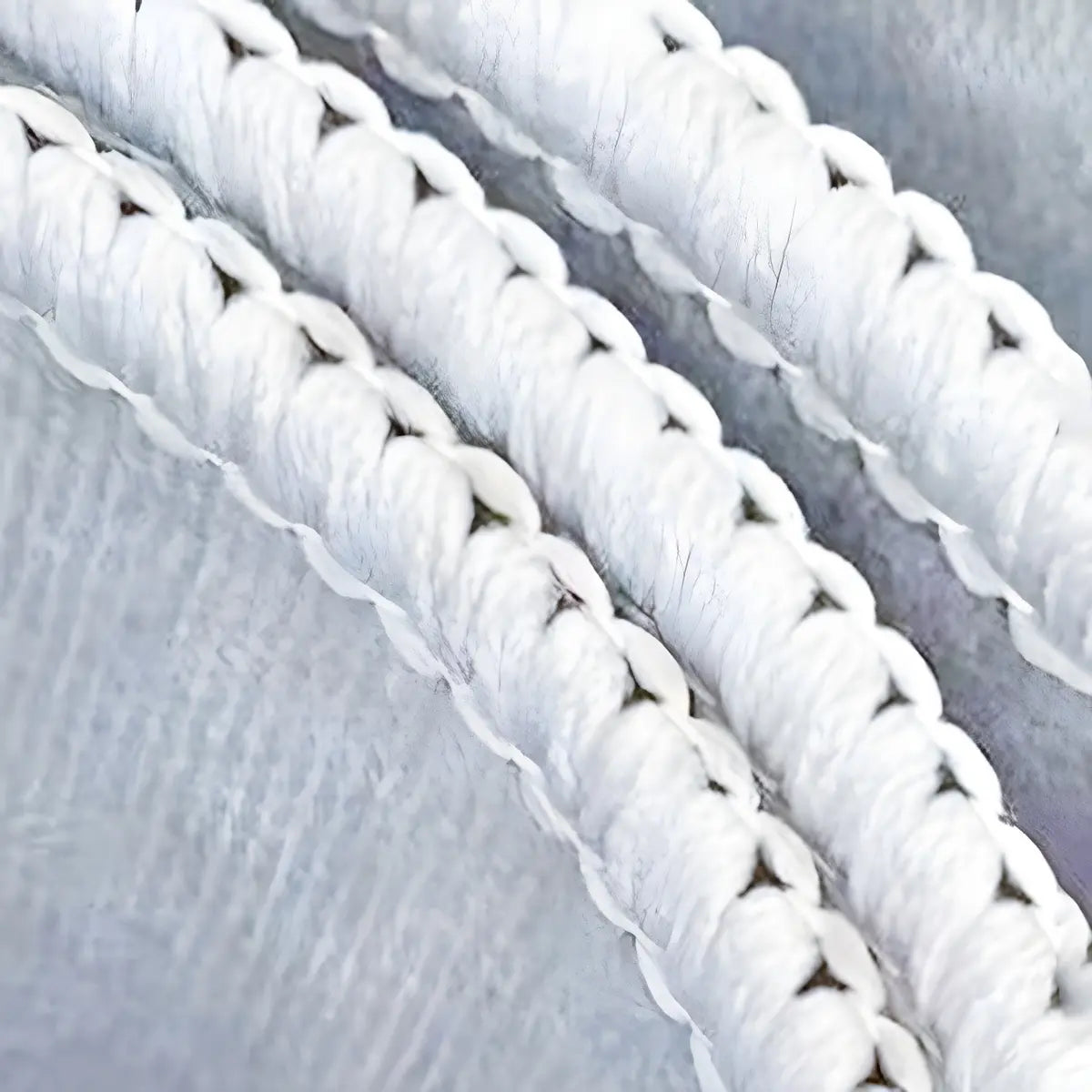 Modern Abstract Polyester Rectangular Green Area Rug Image - 8