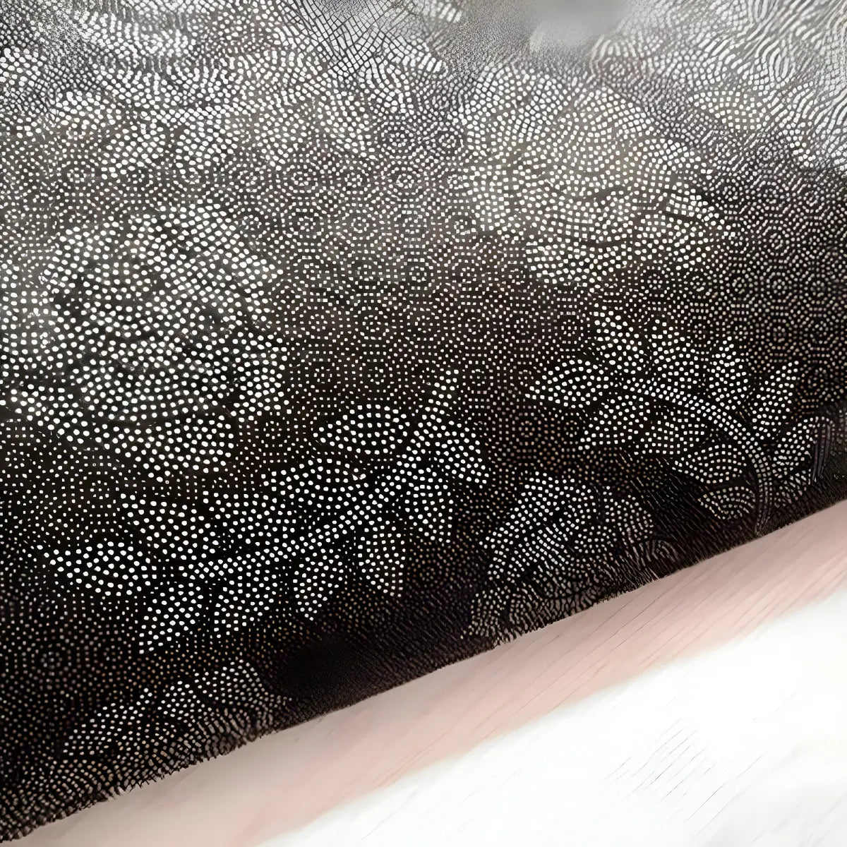 Modern Abstract Polyester Rectangular Green Area Rug Image - 9