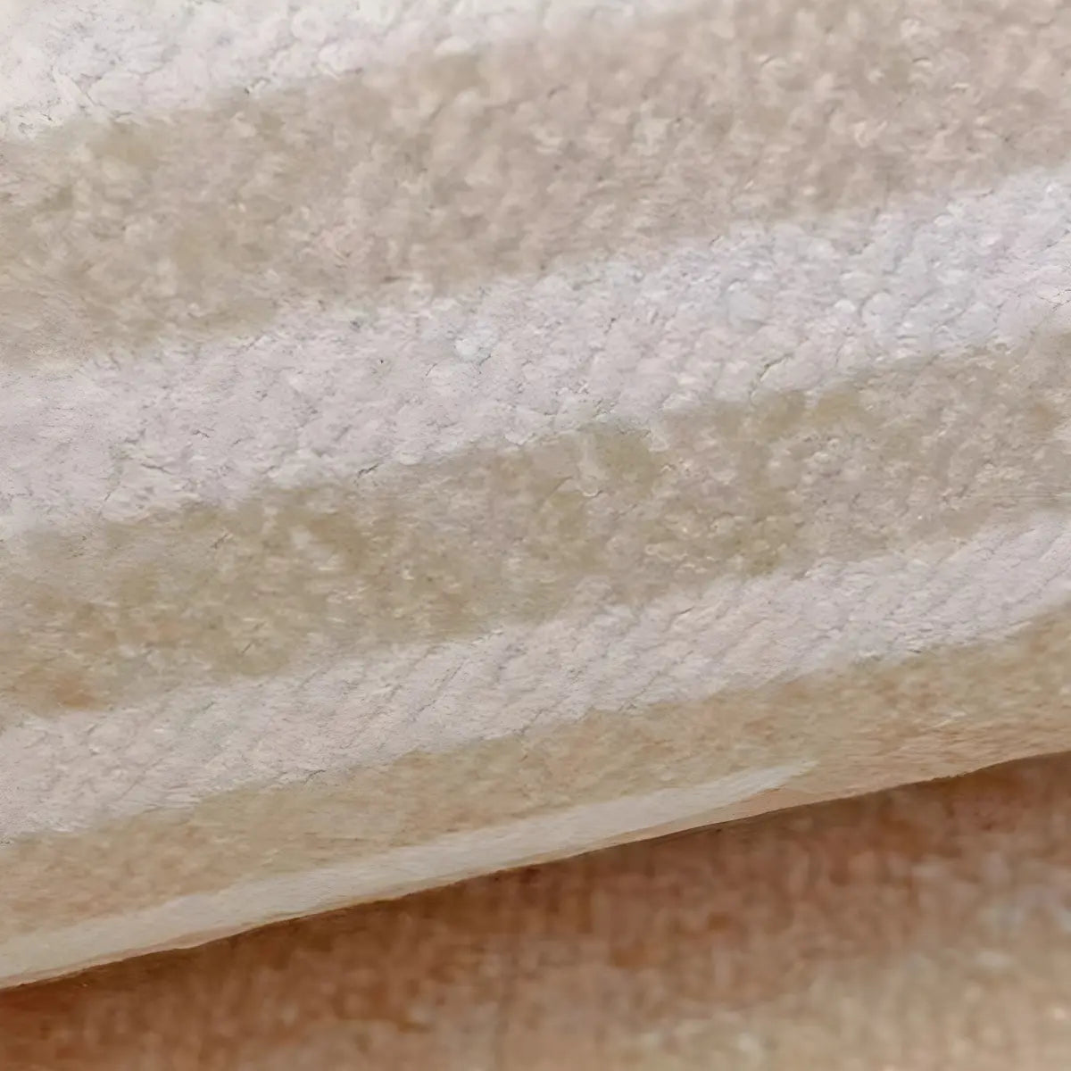 Modern Abstract Rectangle Polyester Beige Area Rug Image - 9