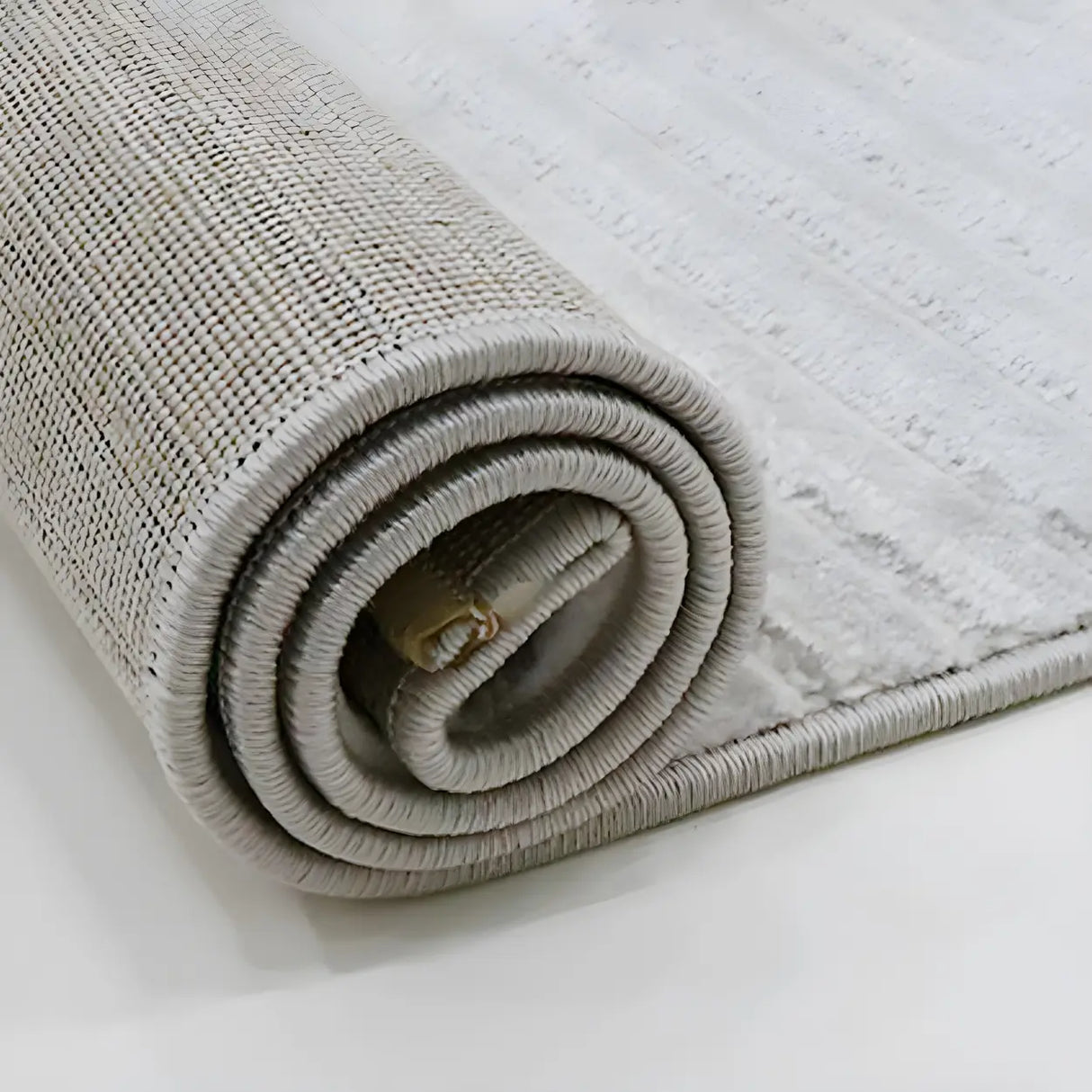 Modern Abstract Rectangle Stain-Resistant Area Rug Image - 8