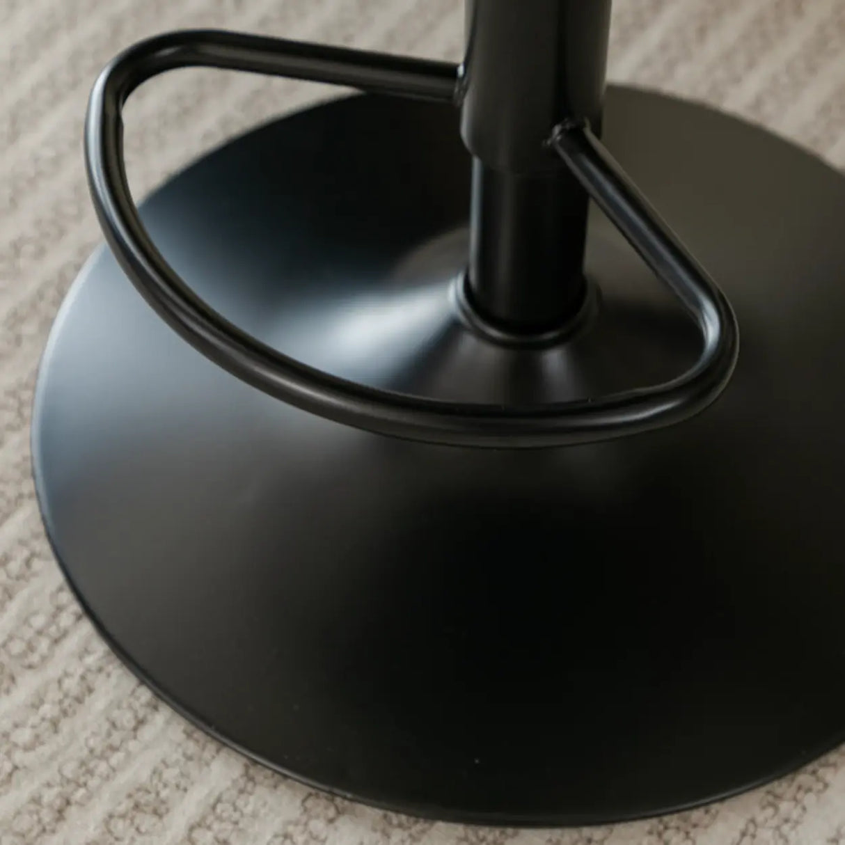 Modern Adjustable Height Rotating Barrel Bar Stools with Arms Image - 18