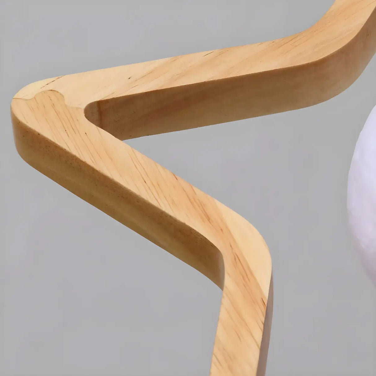 Modern Adjustable Height Wood Star Bedroom Pendant Light Image - 7