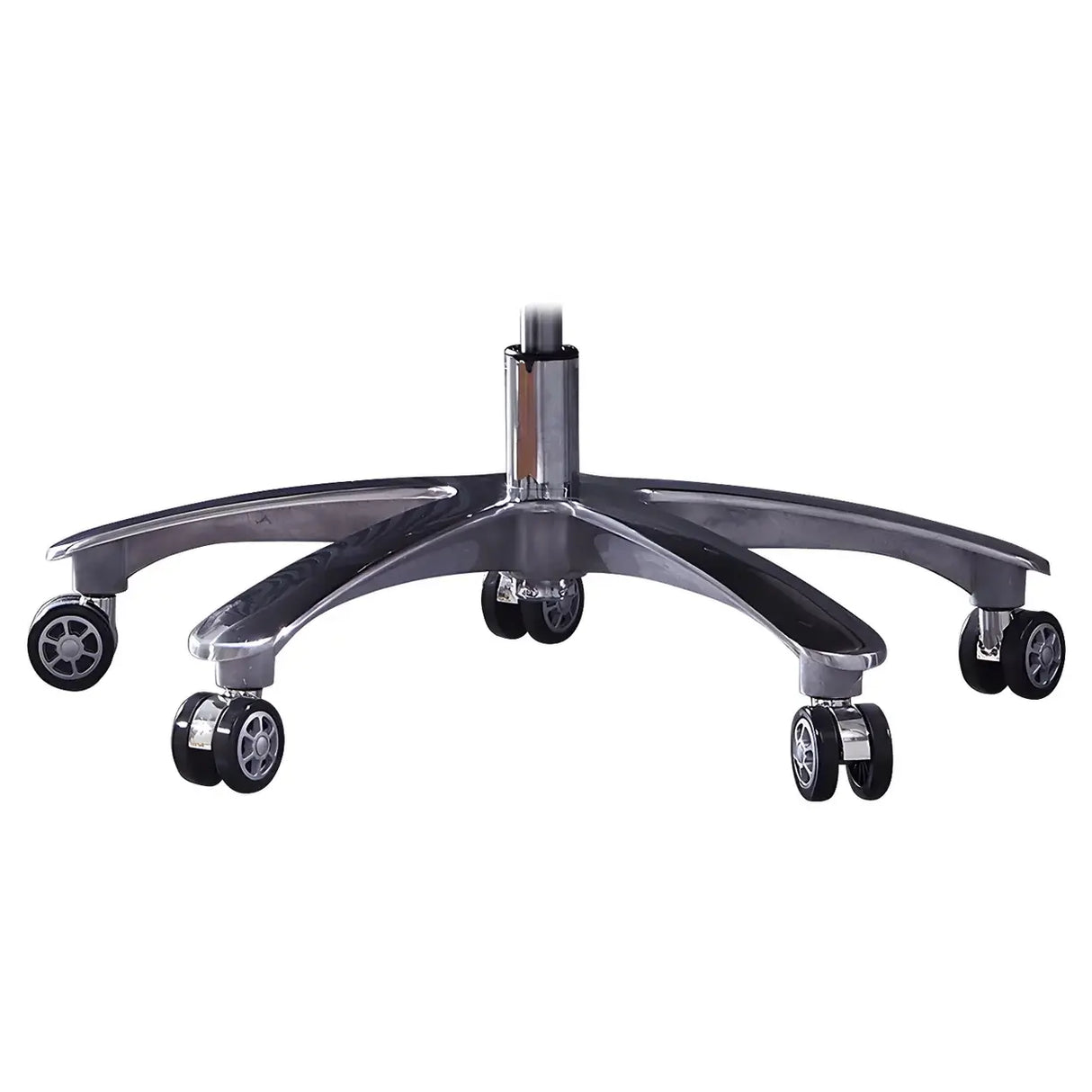 Modern Adjustable Leather Ergonomic Office Chair With Casters Image - 12