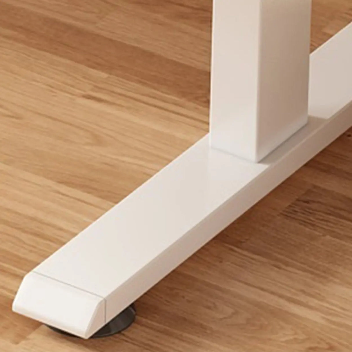 Modern Adjustable Rectangle Wood T-Shape Standing Desk Image - 16