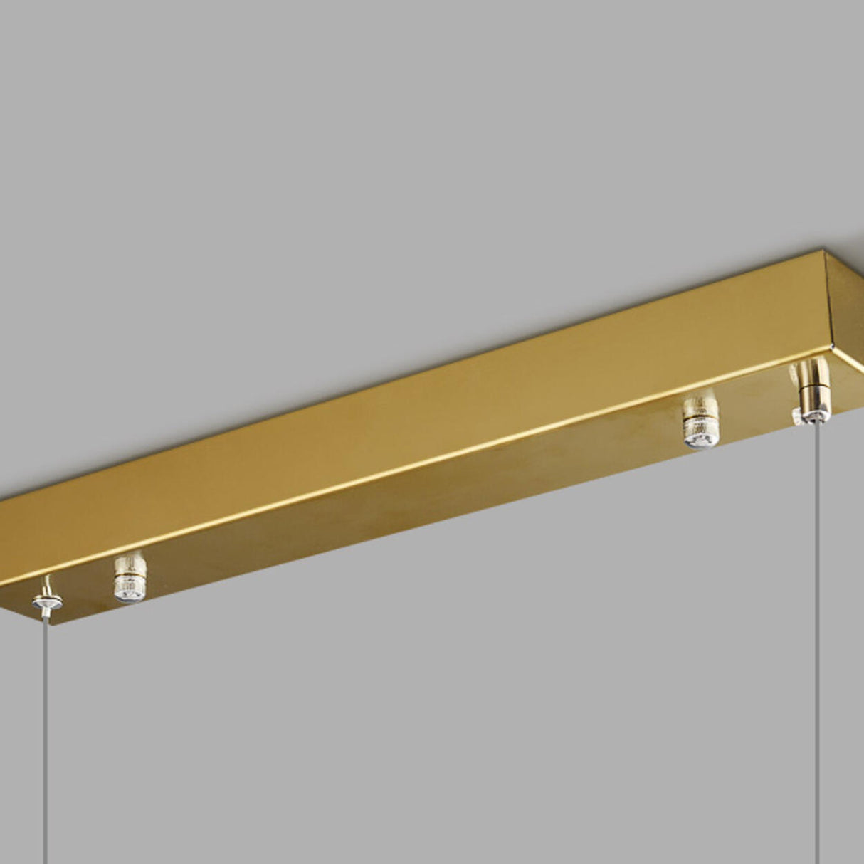 Modern Adjustable White Linear Island Pendant Light Image - 10