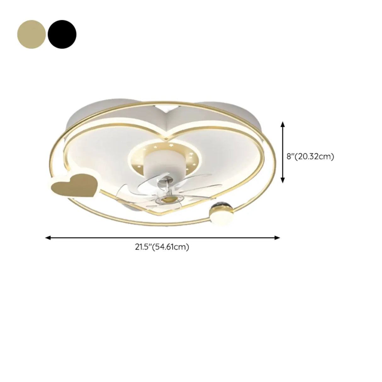 Modern Airplane LED Ceiling Fan Light for Kids Room Image - 27