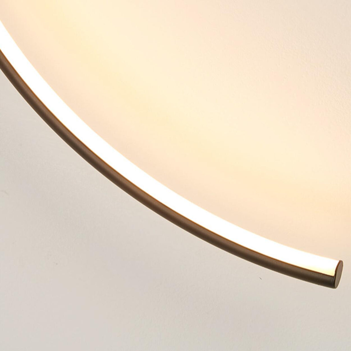 Modern Artistic Curved LED Bedroom Wall Sconce Image - 16