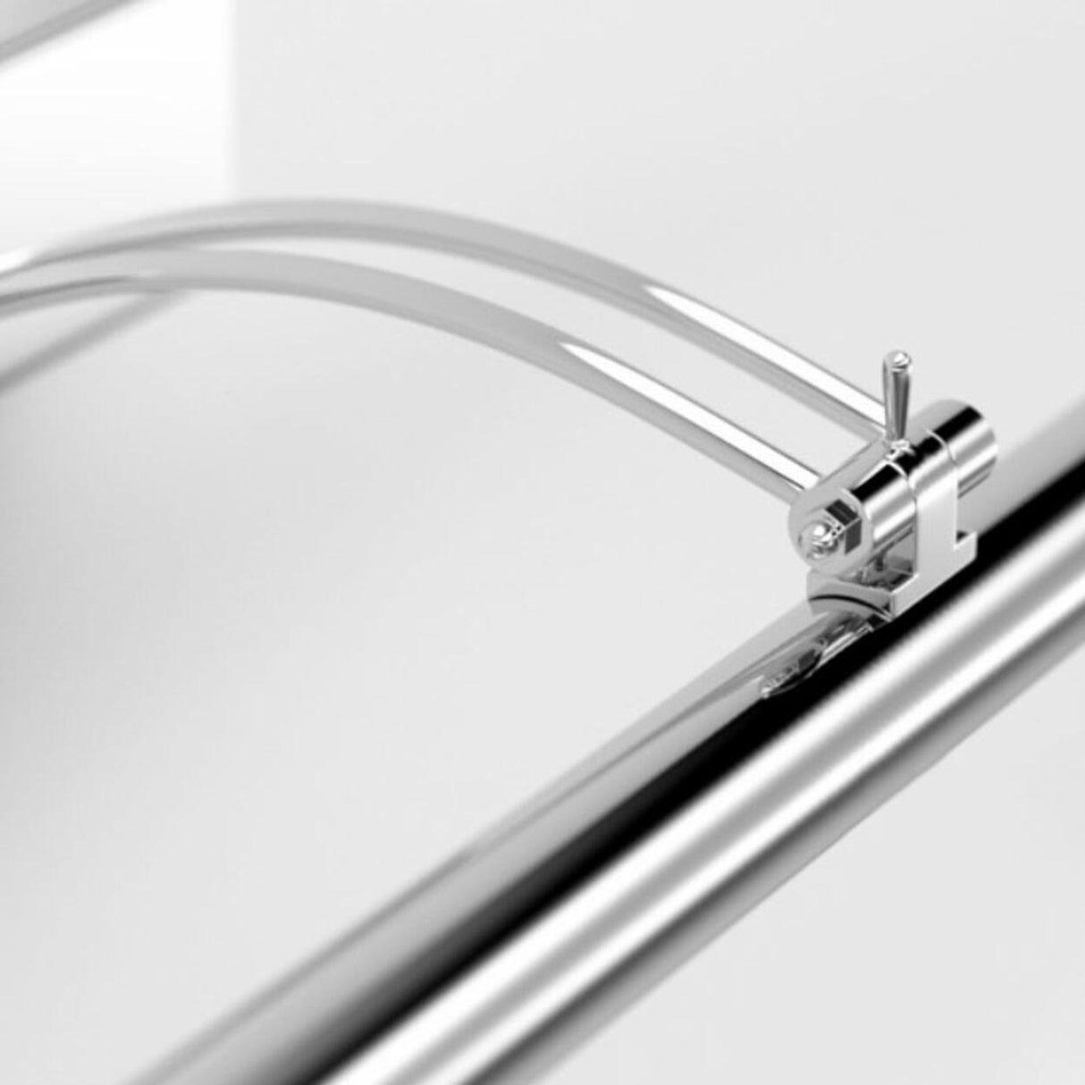 Modern Bathroom Sliver Cylinder LED Vanity Light Image - 14