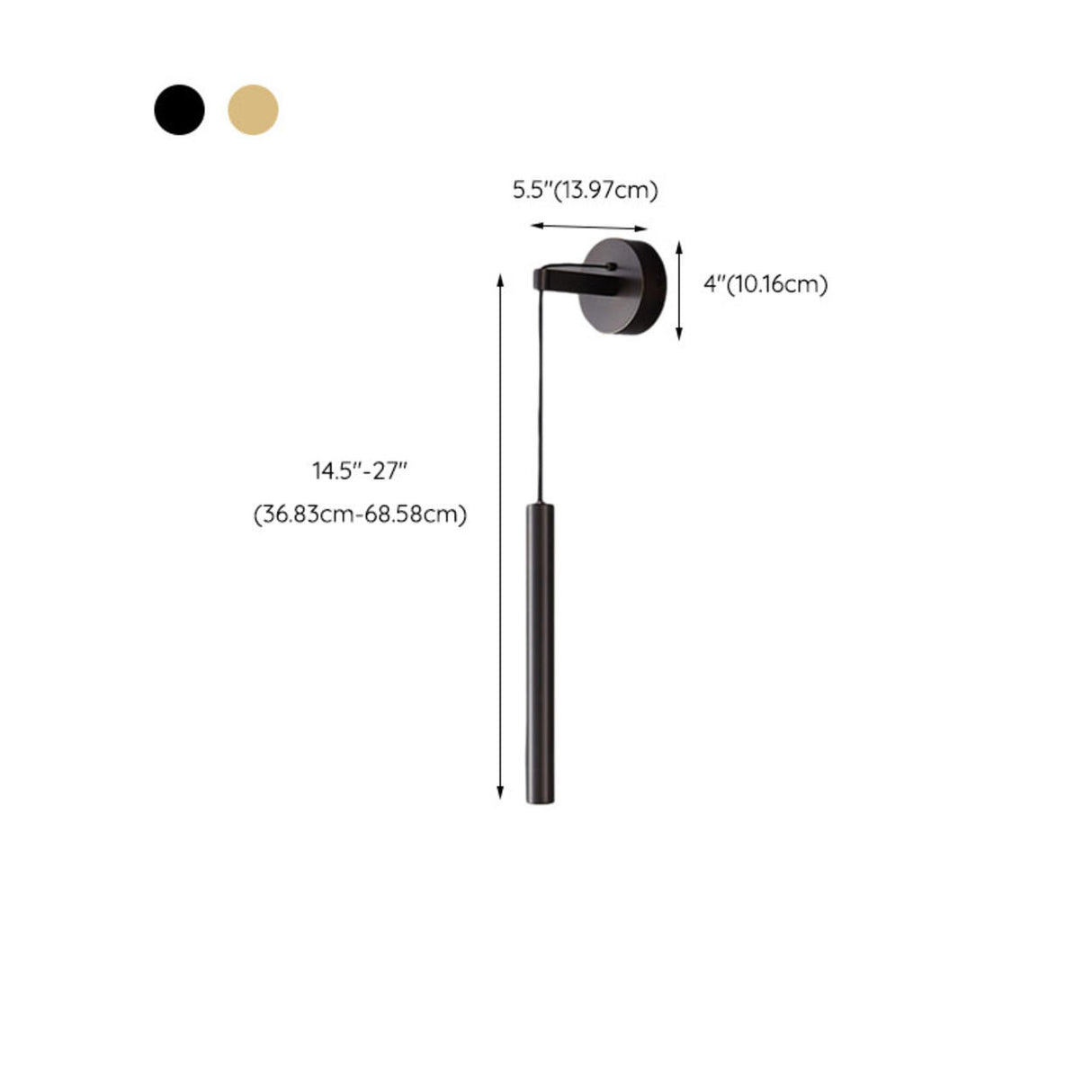 Modern Bedside Linear Pendant Crystal Wall Sconce