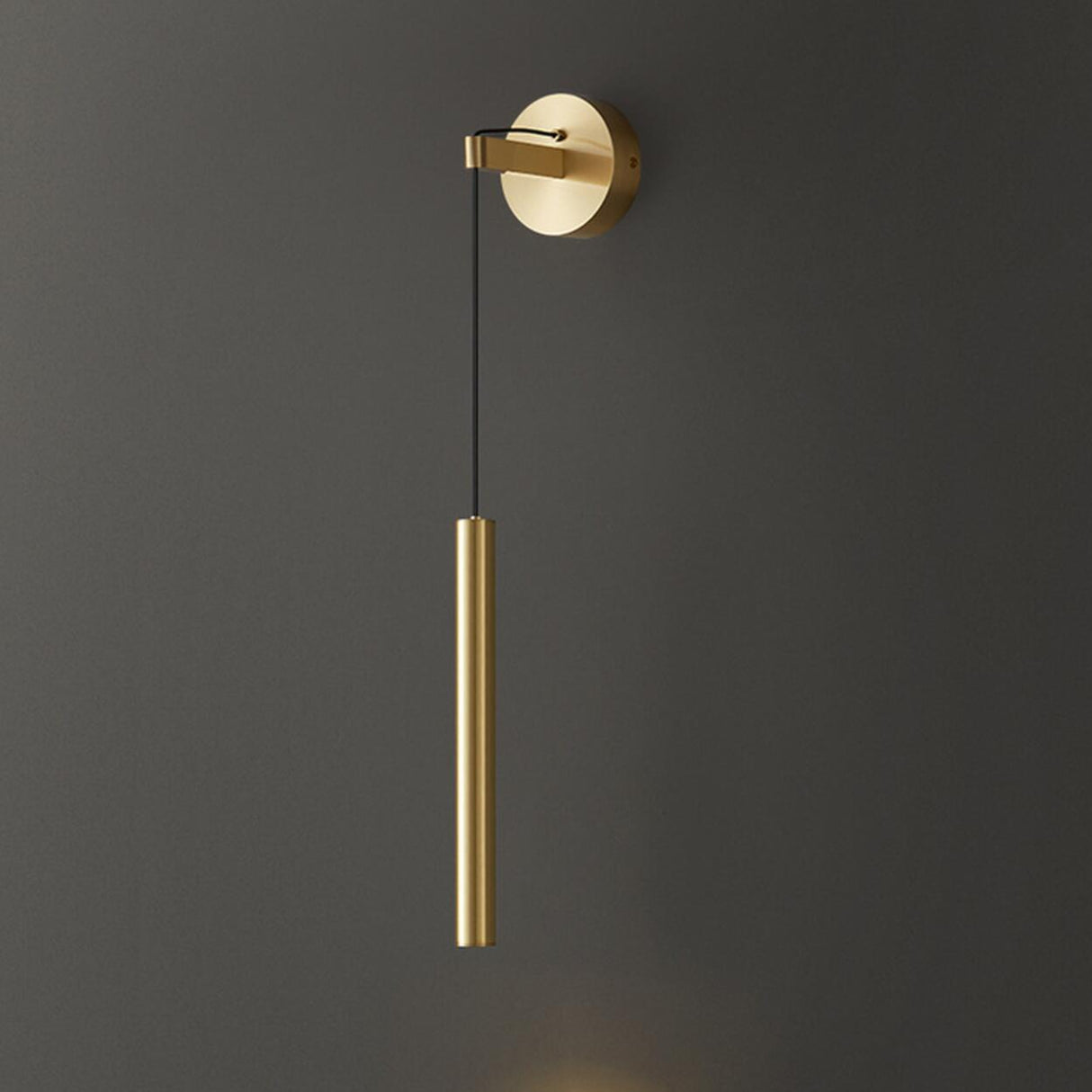 Modern Bedside Linear Pendant Crystal Wall Sconce Image - 9