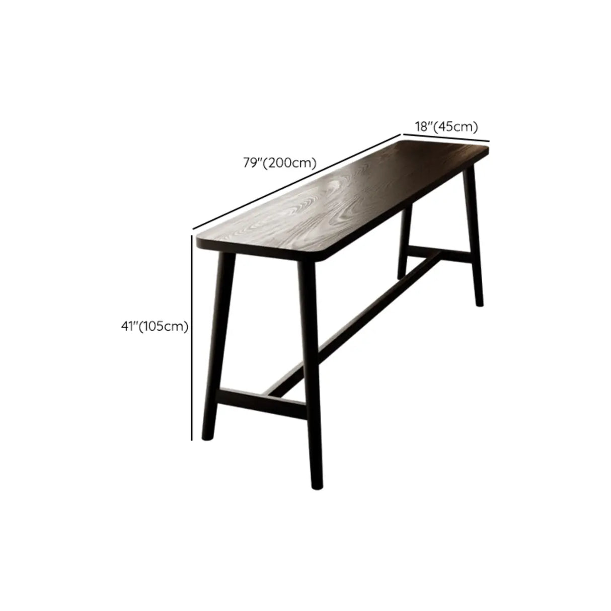 Modern Black Bar Table Set with 2 Stools for Small Spaces Image - 11