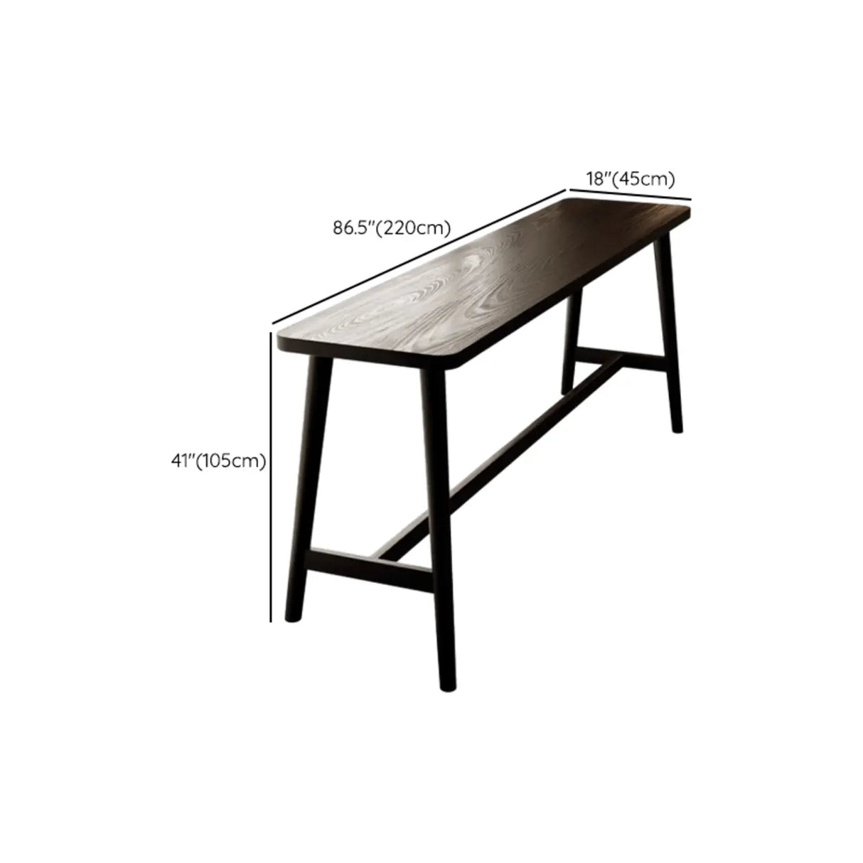 Modern Black Bar Table Set with 2 Stools for Small Spaces Image - 12