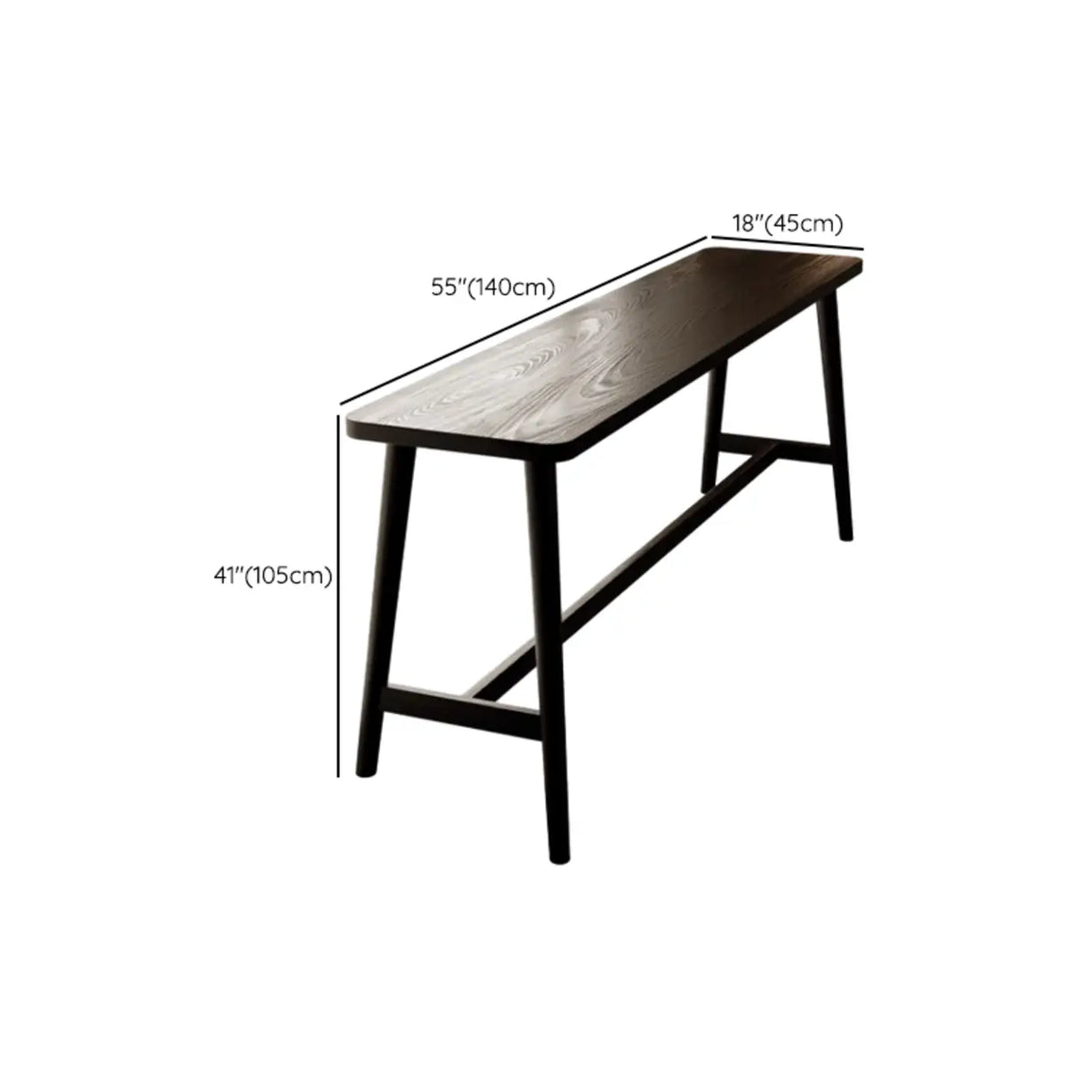 Modern Black Bar Table Set with 2 Stools for Small Spaces Image - 8