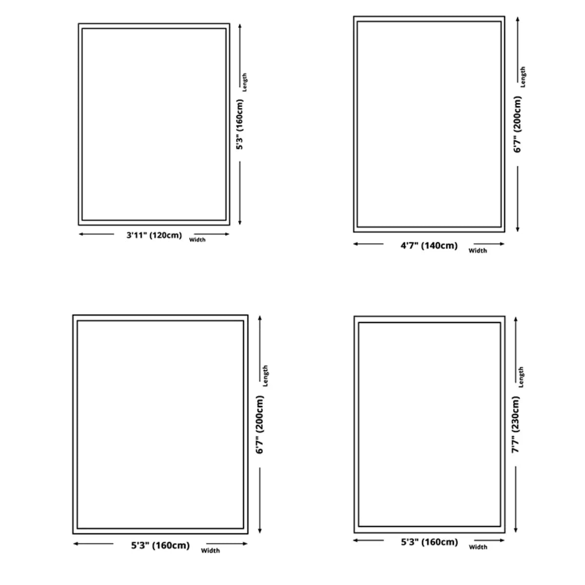 Modern Black Checkered Polypropylene Cream Area Rug