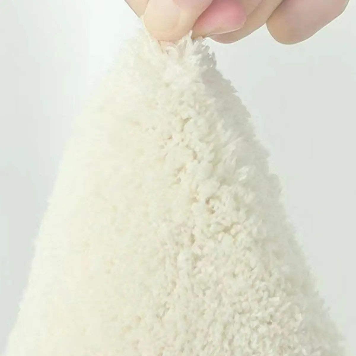 Modern Black Checkered Polypropylene Cream Area Rug Image - 8