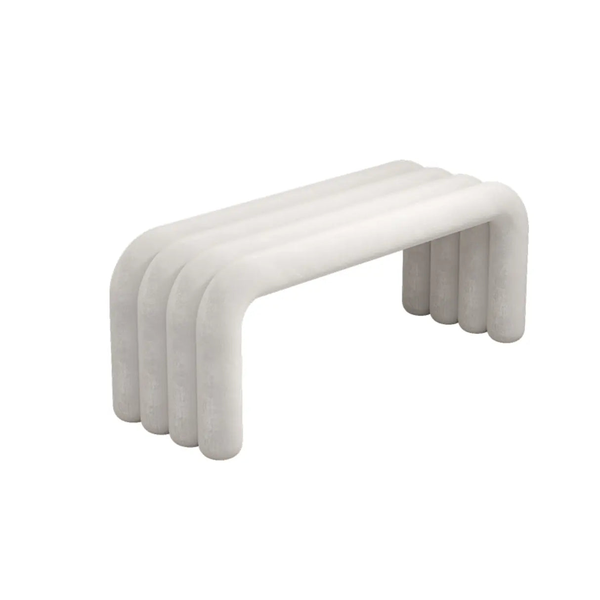 Modern Black Entryway Bench with Shoe Storage Space Image - 5