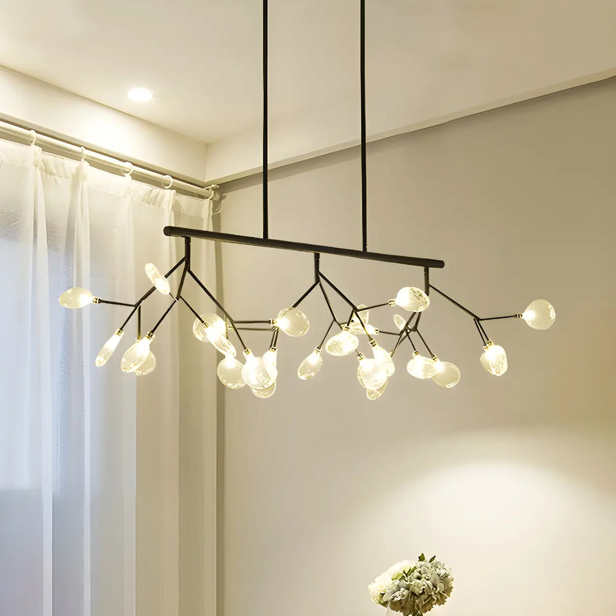Modern Branch Chandelier LED Pendant Light for Dining Room Image - 2