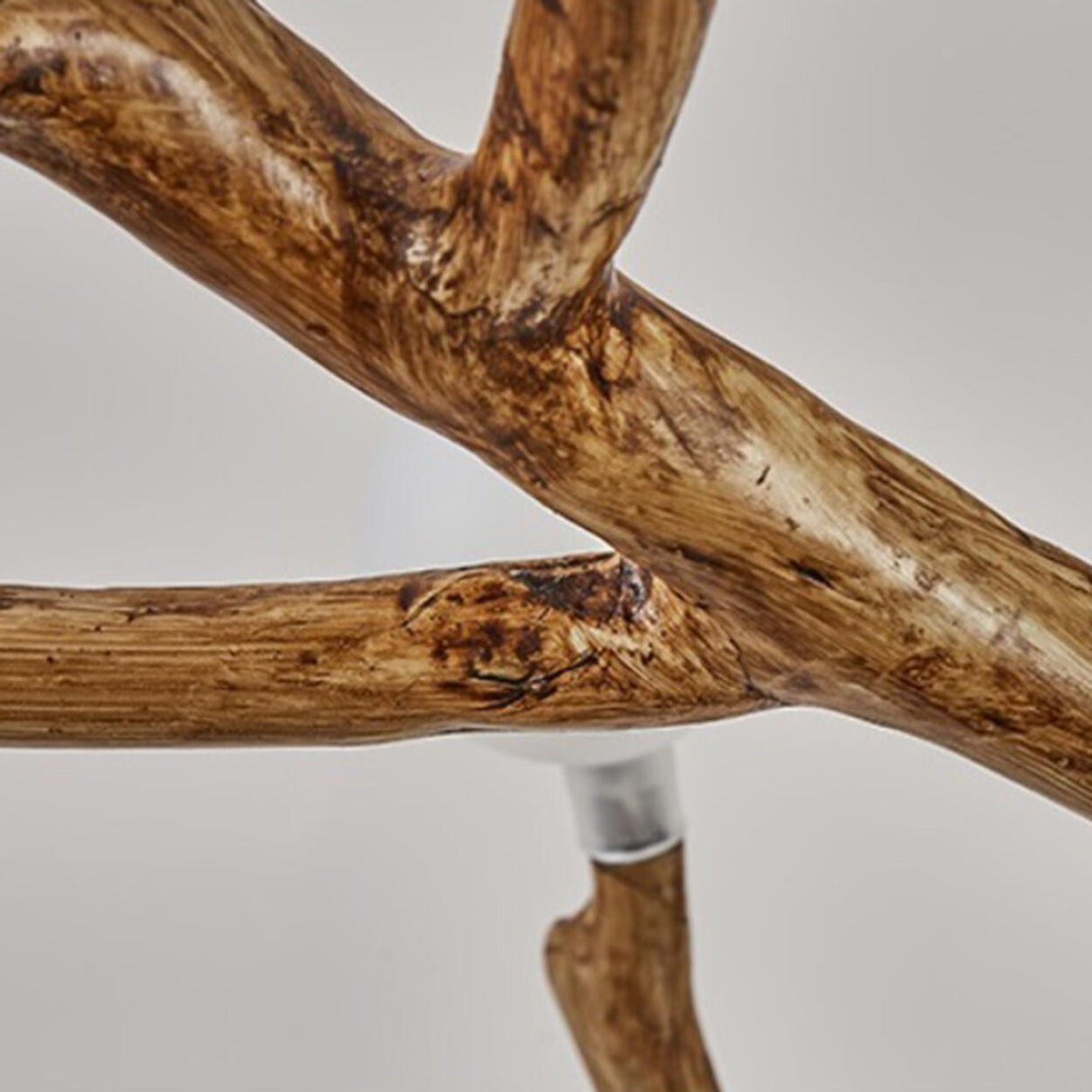 Modern Branch Shape White Globe Glass Chandelier Image - 16