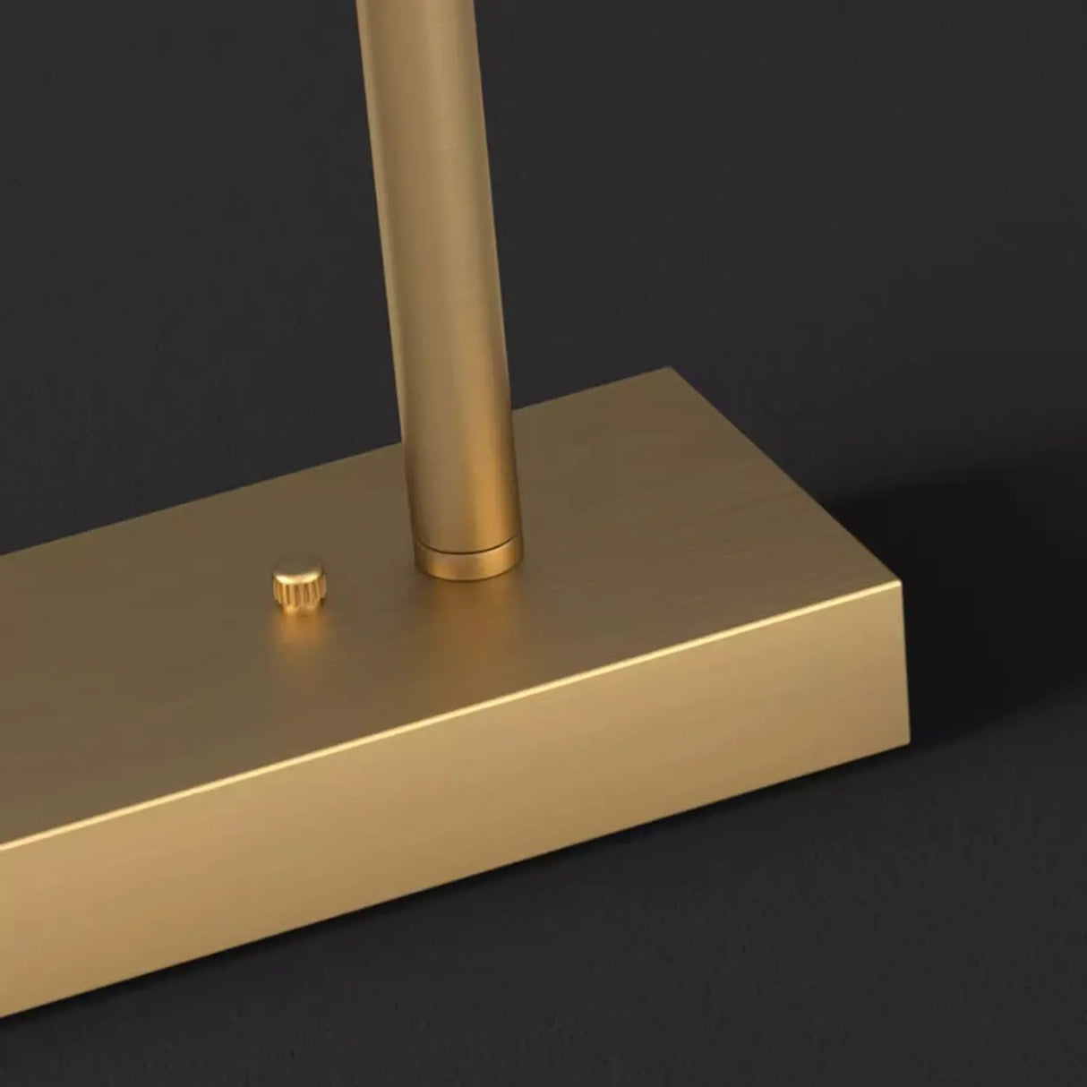 Modern Brass Linear Multiple Clear Crystal Island Light Image - 5