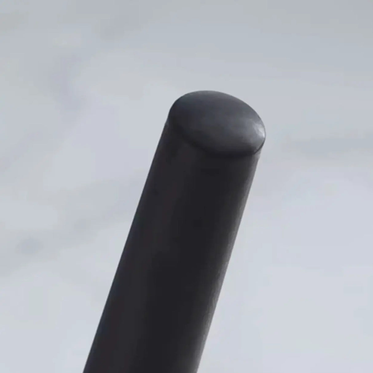 Modern Brown Leather Bucket Bar Stool with Metal Legs Image - 13