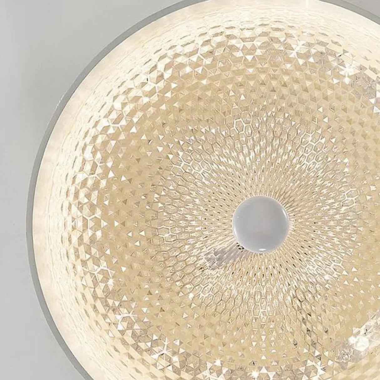 Contemporary White Carving Dome Flush Mount Light Image - 9