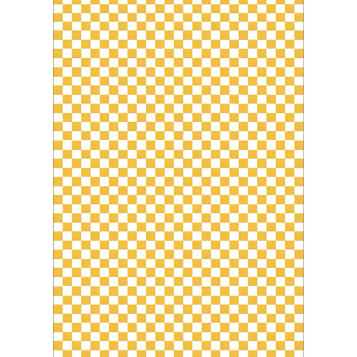 Modern Checkered Polyester Green Anti-Slip Rug Image - 10