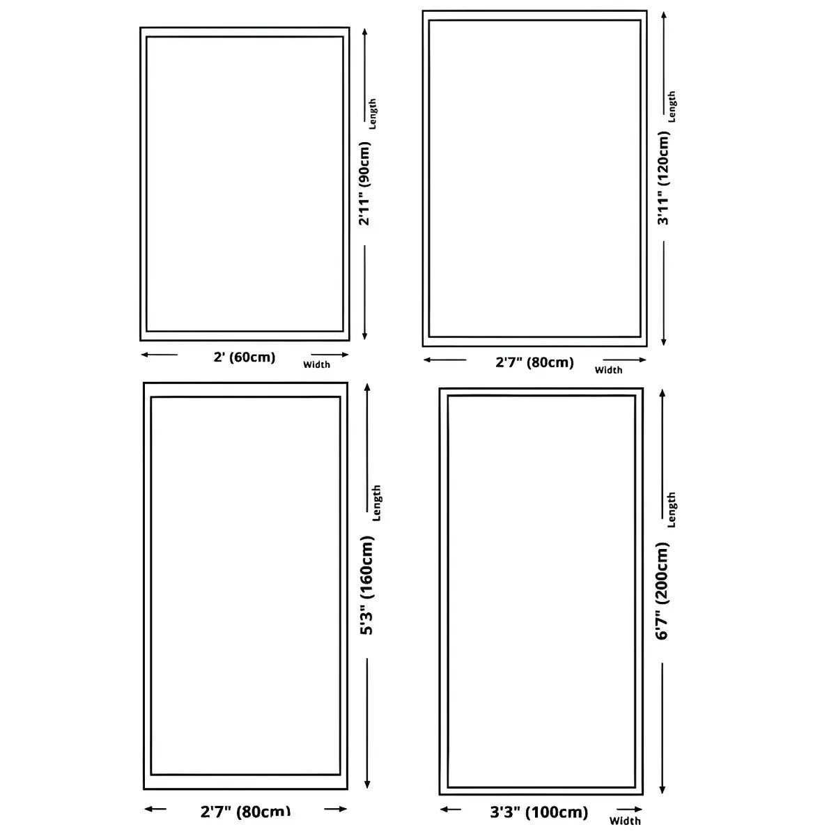 Modern Christmas Polyester Blue Non-Slip Area Rug