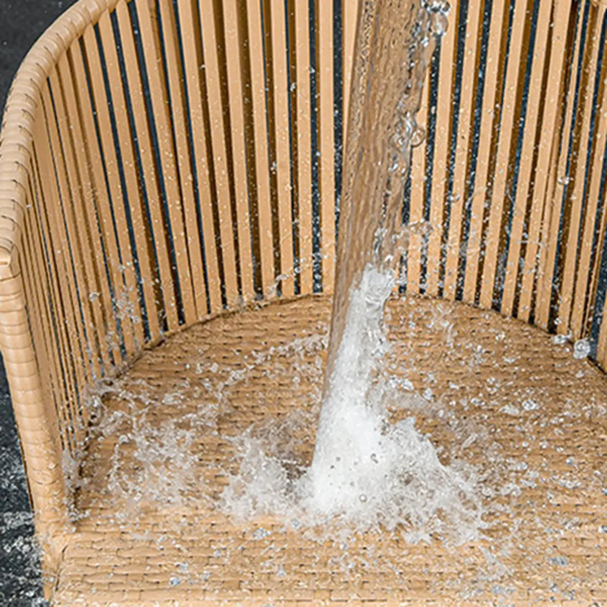 Modern Classicist 2 Chairs Ivory Aluminum Metal Outdoor Arm Chair Image - 3