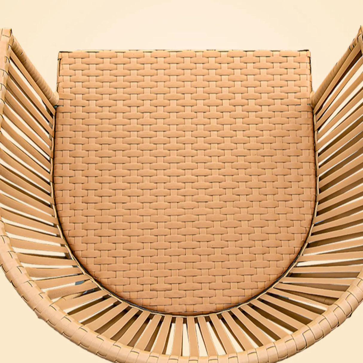 Modern Classicist 2 Chairs Ivory Aluminum Metal Outdoor Arm Chair Image - 5