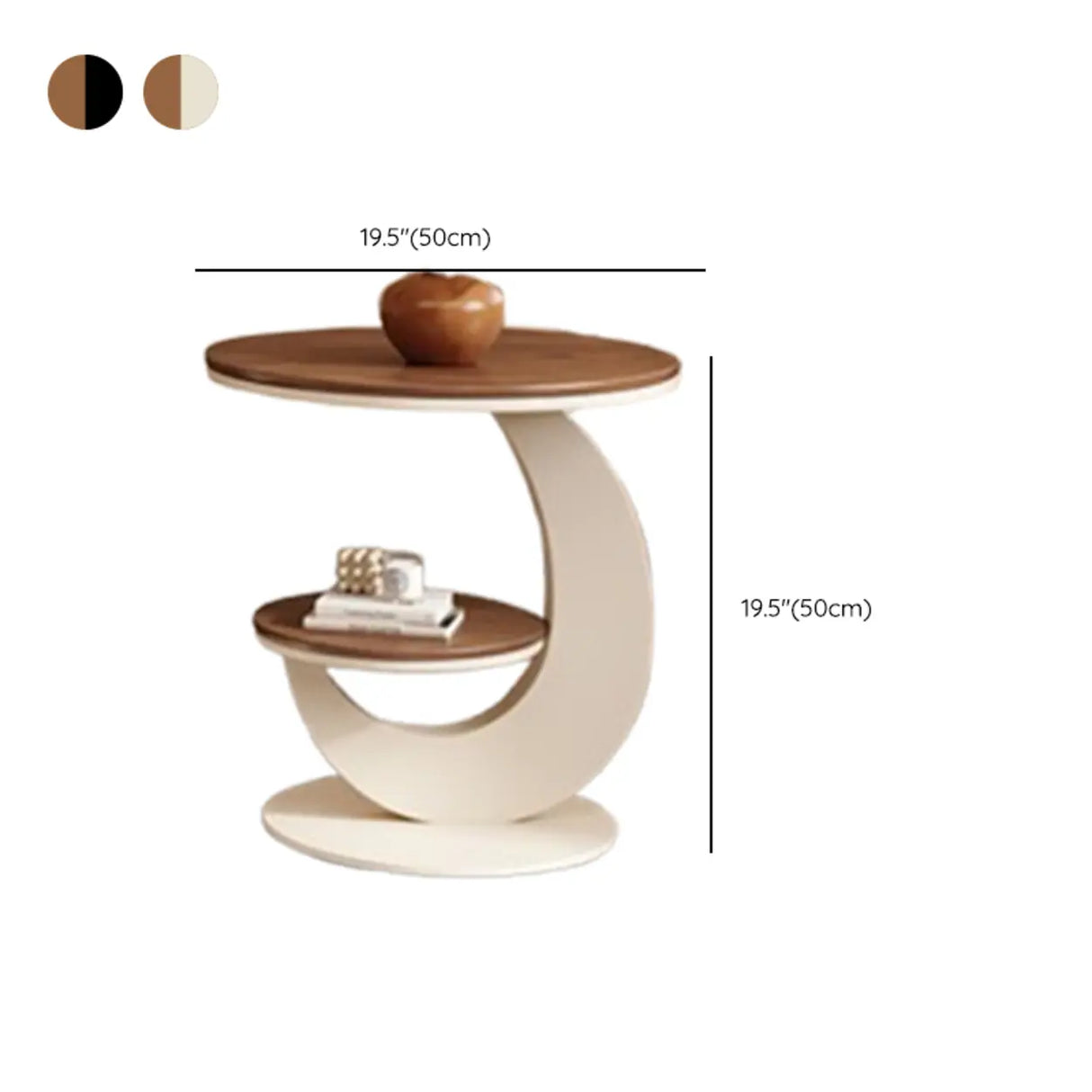 Modern Coffee Table Set with Storage, Wood & Metal Design Image - 12