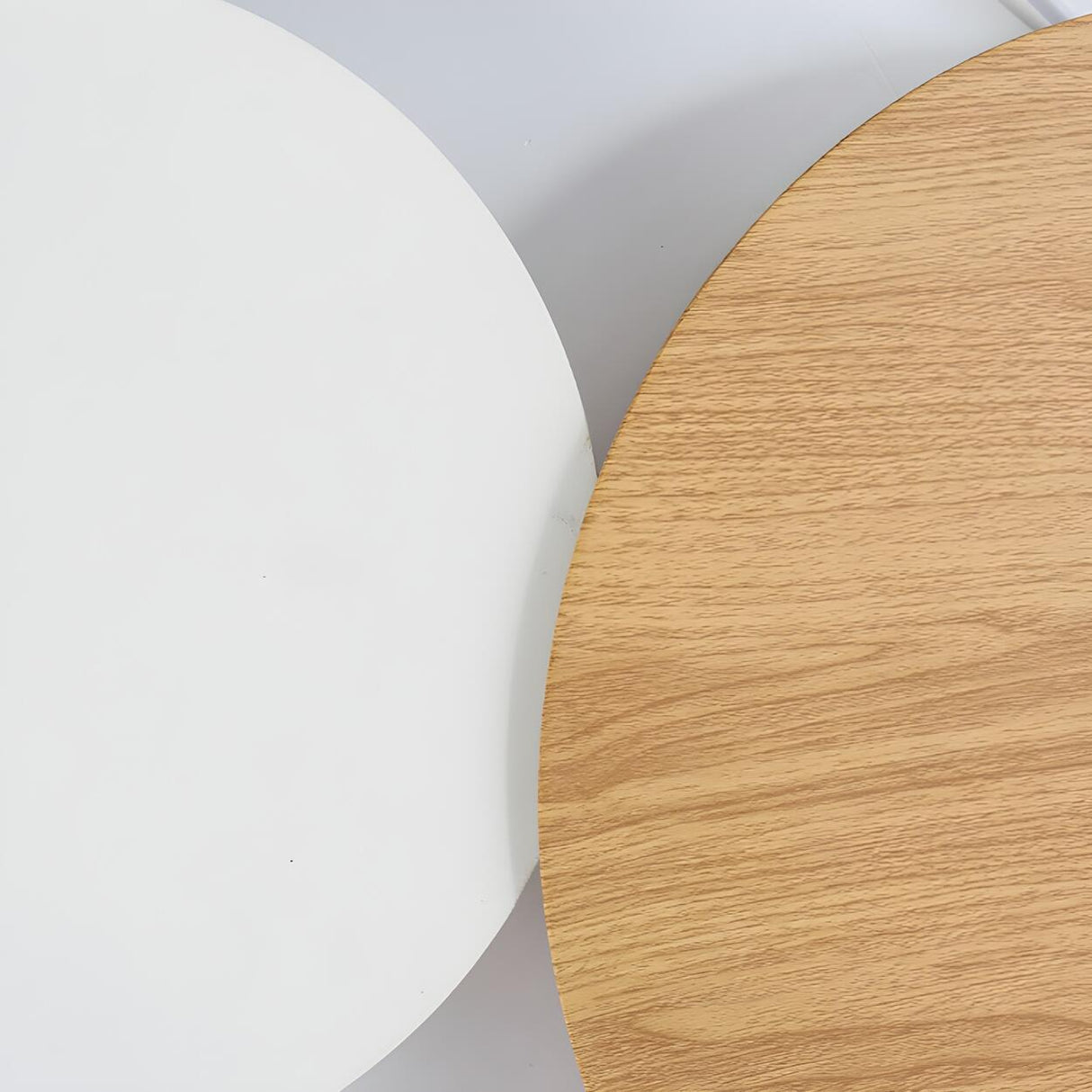 Modern Colorful Circle Metal Bedroom Wall Sconce Image - 6