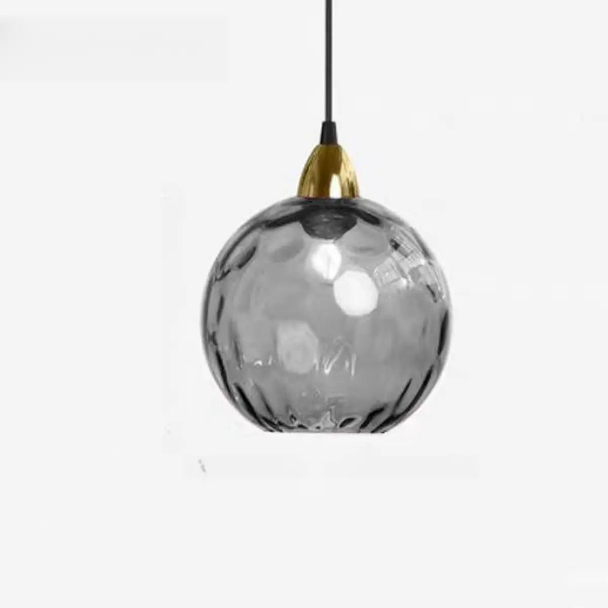 Modern Colorful Glass Globe Ball Cluster Pendant Light Image - 10