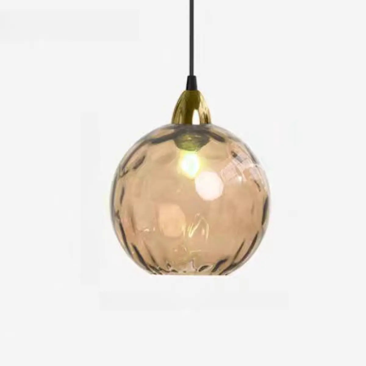 Modern Colorful Glass Globe Ball Cluster Pendant Light Image - 11