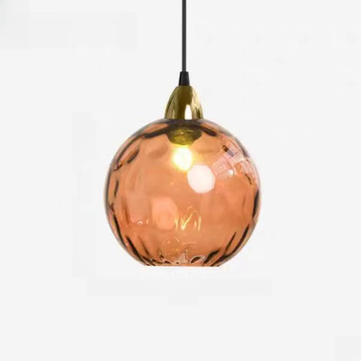 Modern Colorful Glass Globe Ball Cluster Pendant Light Image - 15