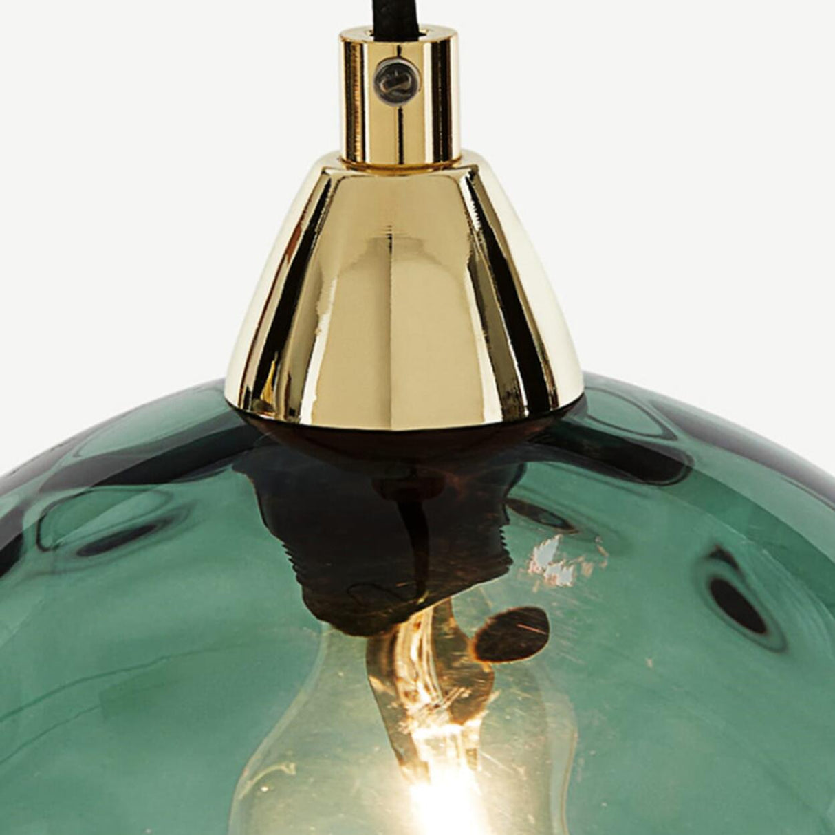 Modern Colorful Glass Globe Ball Cluster Pendant Light Image - 16