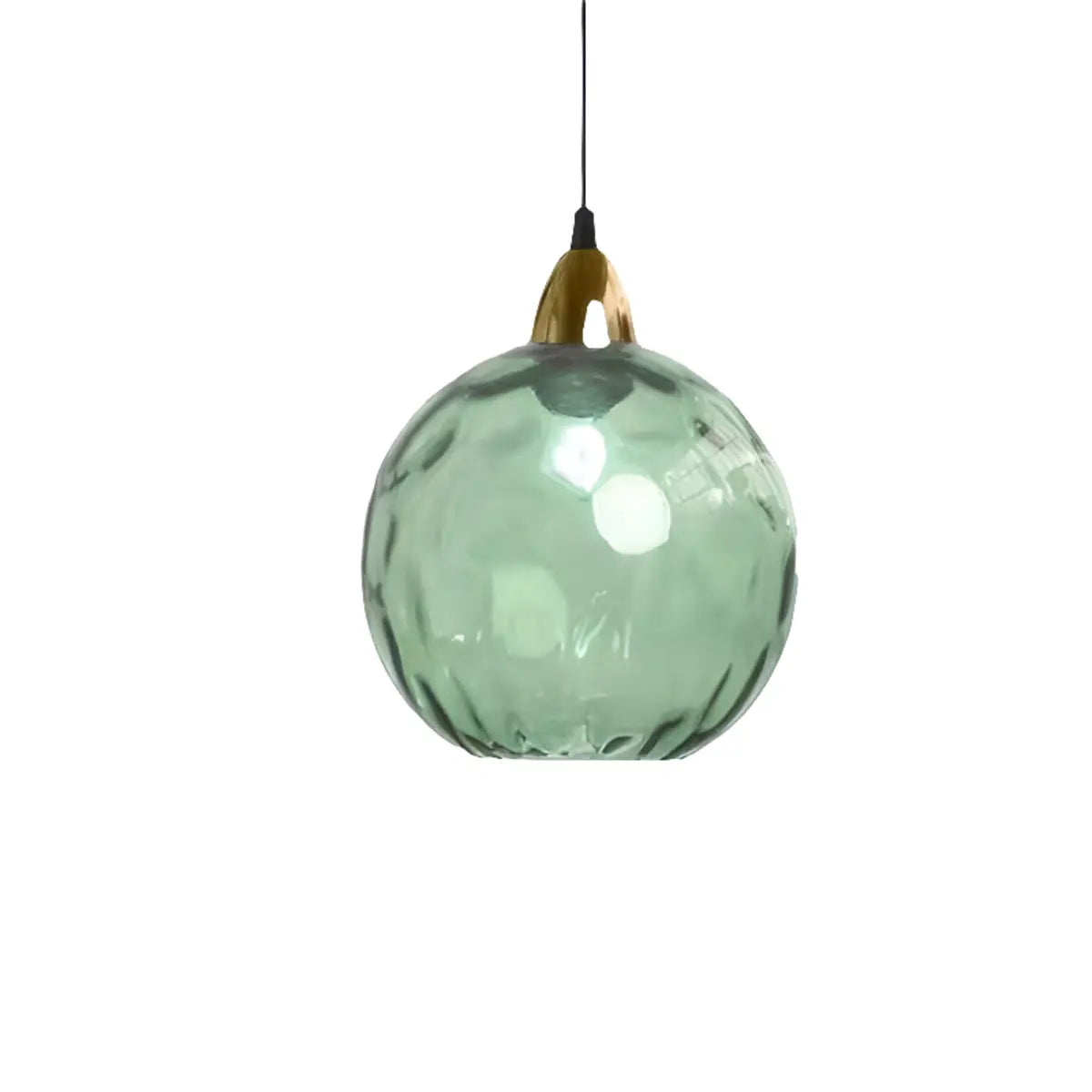 Modern Colorful Glass Globe Ball Cluster Pendant Light Image - 6