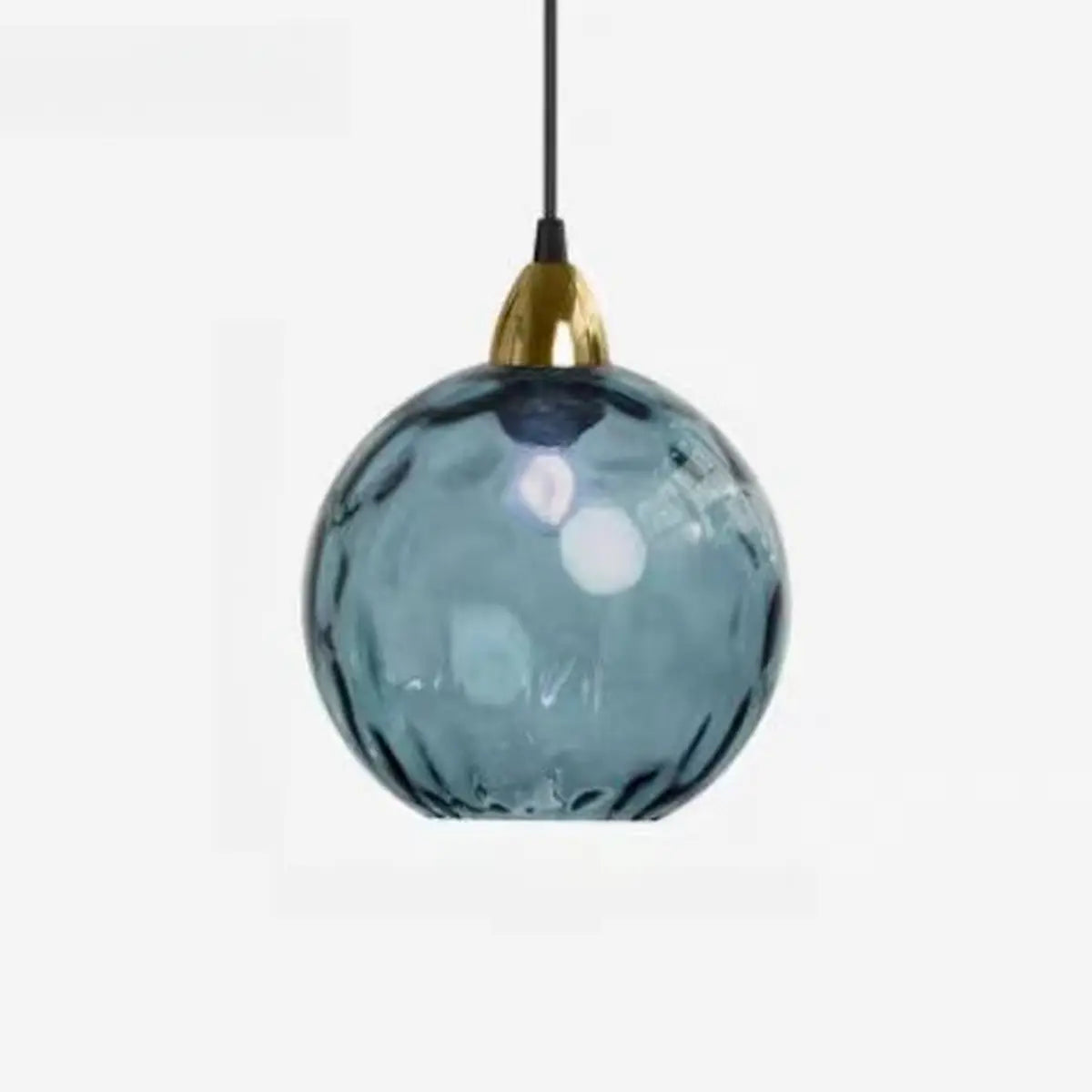 Modern Colorful Glass Globe Ball Cluster Pendant Light Image - 8